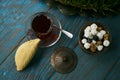 Traditional Azerbaijan sweet pastry shekerbura Royalty Free Stock Photo