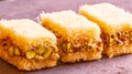 Baklawa cakes