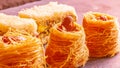 Baklawa cakes