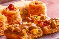 Baklawa cakes