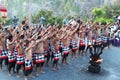 Traditional Bali dance Kecak Royalty Free Stock Photo