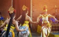 Traditional Balinese Dance in GWK Garuda Wisnu Kencana Royalty Free Stock Photo