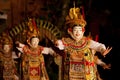 Traditional Balinese dance Legong and Barong