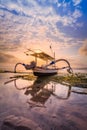 Traditional Balinese fisherman boat