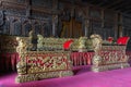 Traditional Balinese Gamelan Being Kept on Bale Banjar