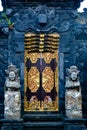 Traditional Balinese Gateways in Denpasar Bali, Indonesia Royalty Free Stock Photo