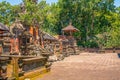 Traditional Balinese Hindu temple architecture Royalty Free Stock Photo