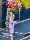 Traditional Balinese Kecak Dance in Uluwatu temple, Bali, Indonesia Royalty Free Stock Photo