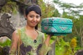 Traditional Balinese pilgrim