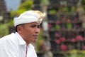 Traditional Balinese pilgrim