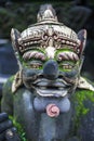 Traditional balinese statue on bali, indonesia Royalty Free Stock Photo