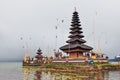 Traditional balinese temple on the lake, Bali