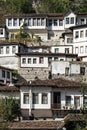 Traditional balkan houses in old town of berat albania