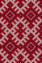 Traditional Baltic knitting pattern