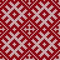 Traditional Baltic knitting pattern