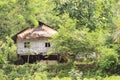 Traditional bamboo house Royalty Free Stock Photo