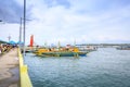 Caticlan jetty port terminal Royalty Free Stock Photo