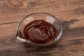 Traditional Barbicue sauce in the bowl Royalty Free Stock Photo