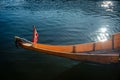 Traditional Barge on Lake Hallstatt or HallstÃÂ¤tter See lake