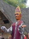 Sigale-gale, the big wooden puppet