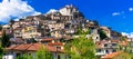 Traditional beautiful villages of Italy - medieval Ceccano in La Royalty Free Stock Photo