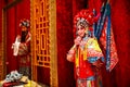 Beijing opera waxwork Royalty Free Stock Photo