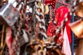 Traditional bells at hindu temple