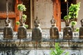 Traditional bells at thai temple