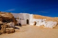 Traditional berber house near Matmata in Sahara Desert, Tunisia, Africa, HDR Royalty Free Stock Photo