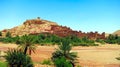 Traditional Berber town on the hillside Africa Morocco Ait Ben Haddou Royalty Free Stock Photo