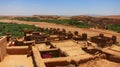 Traditional Berber town on the hillside Africa Morocco Ait Ben Haddou Royalty Free Stock Photo