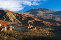 Traditional berbers village in High Atlas Royalty Free Stock Photo