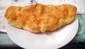 Fried pizza