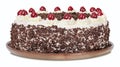 Traditional black forest cake from Germany Royalty Free Stock Photo