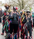 Traditional Blackface Morris Dancers, North Yorkshire