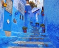 Traditional blue patio, Chefchaouen