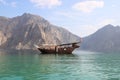 Dhow in Khasab Bay, Oman