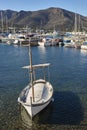 Traditional boat. Port de la Selva. Costa Brava. Catalunya, Spain