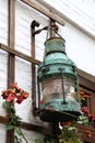 Traditional boat ship lantern lamp Royalty Free Stock Photo