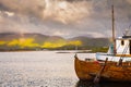 Traditional boats at Haholmen island, Norway Royalty Free Stock Photo