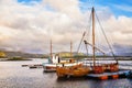 Traditional boats at Haholmen island, Norway Royalty Free Stock Photo