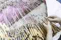Traditional Bobbin Lace Royalty Free Stock Photo