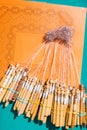 Traditional bobbin lace Royalty Free Stock Photo