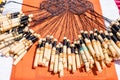 Traditional bobbin lace Royalty Free Stock Photo