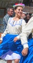 Traditional Bolivian Dancers Royalty Free Stock Photo