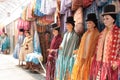 Traditional Bolivian holiday Cholita women's clothes Royalty Free Stock Photo