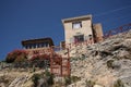 Traditional Bolivian house at Titicaca lake in Bolivia