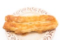 Traditional Bosnian cheese pie - burek Royalty Free Stock Photo