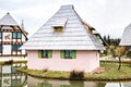 Traditional Bosnian old vintage house or cabin Royalty Free Stock Photo