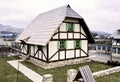 Traditional Bosnian old vintage house or cabin Royalty Free Stock Photo